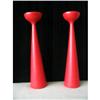 Image 1 : Twin  Orange Candlesticks  #891428