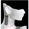 Image 1 : Designer Sterling Silver handmade Knit Earrings #891452