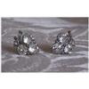 Image 1 : Earrings Nemo Signed Rhinestone Screwbacks #891574
