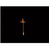 Image 1 : MARKED DESIGNER BIRD STICK PIN WITH DIAMOND #891577