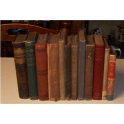 Box Lot Of  12 Vintage Books  #904390