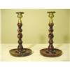 Pair English Barley Twist Candlesticks #904448