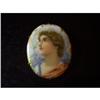 Image 1 : Victorian Porcelain Portrait Pin #904485