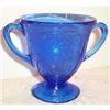 Cobalt Blue Royal Lace Footed Sugar #904638