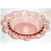 Pink Old Colony Lace Edge Cereal Bowl #904667