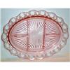 Image 1 : Pink Old Colony Five Part Depression Platter #904690