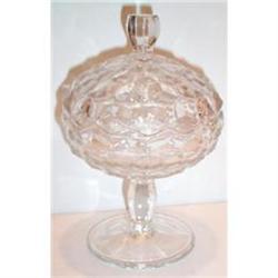  Fostoria American Footed Covered Compote #904821