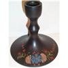 Hand Painted Floral Wooden Candle Holder #904845