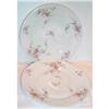 Two Haviland Floral and Bow Decorated Plates #904882