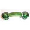 Image 1 : Ten Green Depression Glass Drawer Pulls #904919