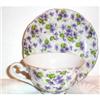 Image 1 : Lefton Violet Chintz Cup and Saucer #904928