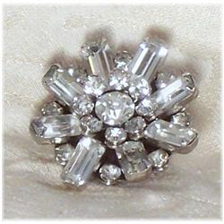 Kramer  Signed Rhinestone Brooch #905119