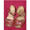 Vintage Childrens Leather Buckle Shoes #905126