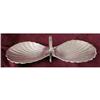 Image 1 : Footed Double Shell Sterling silver Dish #918454