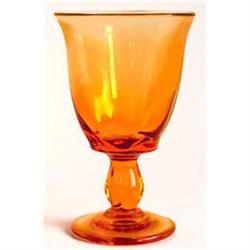 Marigold Depression Glass Flared Goblet Set #918513