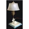 Scotty Satin Depression Glass Boudoir Lamp #918569