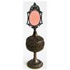 Image 1 : Apollo Jeweled Bronze Filigree Perfume Bottle #918601