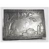 Image 1 : Apollo Antique Silver Plated Golfer Jewelry Box #918782