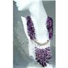 Amethyst Splash Thailand Necklace~235.7g #919013