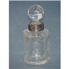Cut Glass & Sterling Bottle SKU J1 #919194