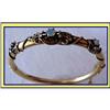 Image 1 : VICTORIAN 14K GOLD & OPAL BRACELET BANGLE #919432