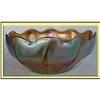 Image 1 : TIFFANY FAVRILE GLASS SCALLOPED RIBBED BOWL #919462