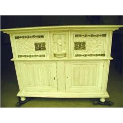  Dutch Court Cupboard C.1820 Rare #922947