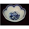 Image 1 : C.1850 CHINESE EXPORT BLUE CANTON LOBED BOWL #923035