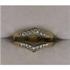 Image 1 : 14K & Diamond Guard Ring #923062