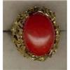 Image 1 : Enticing Coral & 14K Ring  #923070