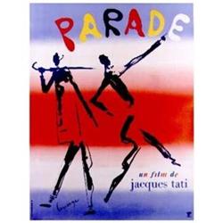 PARADE French Movie poster Jacques Tati 1974  #923073