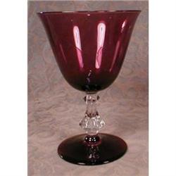 Amethyst  WATER Glasses SET of 8 BRYCE #923213