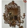 Image 1 : GIRANDOLE Mirror Bronze FACES 5 Candle ANTIQUE #923255