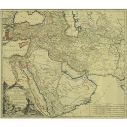 Original Map Etats du Grand - Seigneur en Asie #933125
