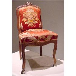 585  Pr. LXV Style Walnut Chairs #933140