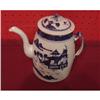 Image 1 : CHINESE EXPORT Blue Canton Teapot #933322