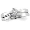 WHITE Gold DIAMOND Engagement Ring .33 CARATS! #933447