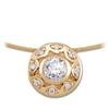 Image 1 :  14K Gold Necklace DIAMOND SLIDE! #933466