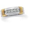 Mens PLATINUM DIAMOND WEDDING BAND #933468