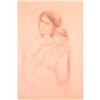 Leona & Baby  lithograph  by Edna Hibel #933515