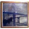 Image 1 : Watercolour Bridge with tug approaching the #933696