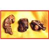 Image 1 : Set of 3 Japanese Figural Animal Netsukes #933742