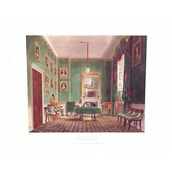 Hand Colored Aquatint ,Buckingham House #933885