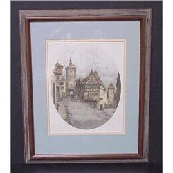 Eidenberger Signed Etching #933886