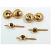 Image 1 : Cufflinks and Studs Dress Set  Gold with #933967