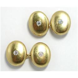 18Kt Gold Tiffany&Co. Cufflinks #934012