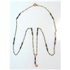 Image 1 : 14Kt Art Deco lorgnette chain #934025