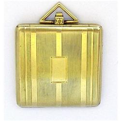 Art Deco 14Kt Gold Locket #934027