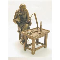 Viennese Miniature Bronze Cobbler #934032
