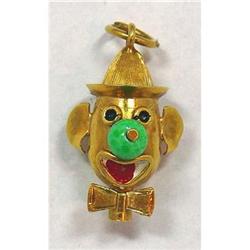 Vintage Italian Clown Charm #934040